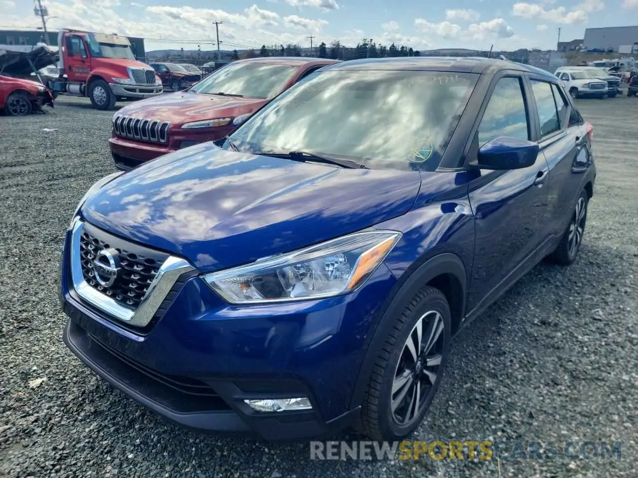 1 fotografías del automóvil dañado 3N1CP5CU5KL523155 NISSAN KICKS 2019