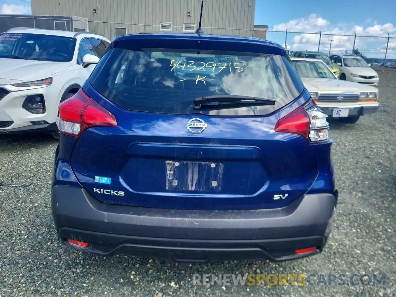 6 fotografías del automóvil dañado 3N1CP5CU5KL523155 NISSAN KICKS 2019