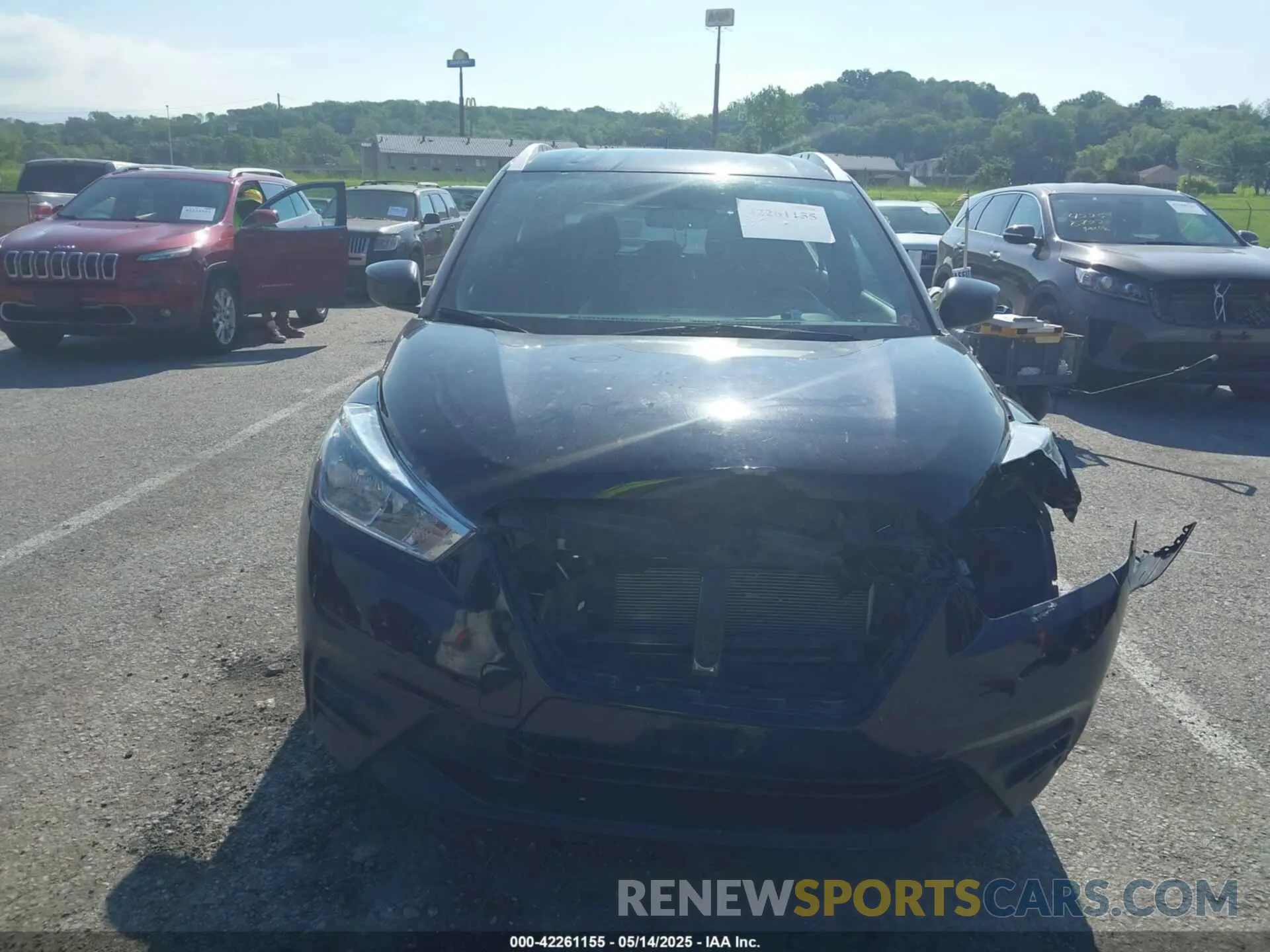 12 fotografías del automóvil dañado 3N1CP5CU6KL499111 NISSAN KICKS 2019
