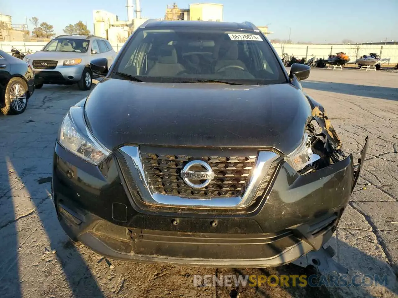 5 fotografías del automóvil dañado 3N1CP5CU6KL549358 NISSAN KICKS 2019