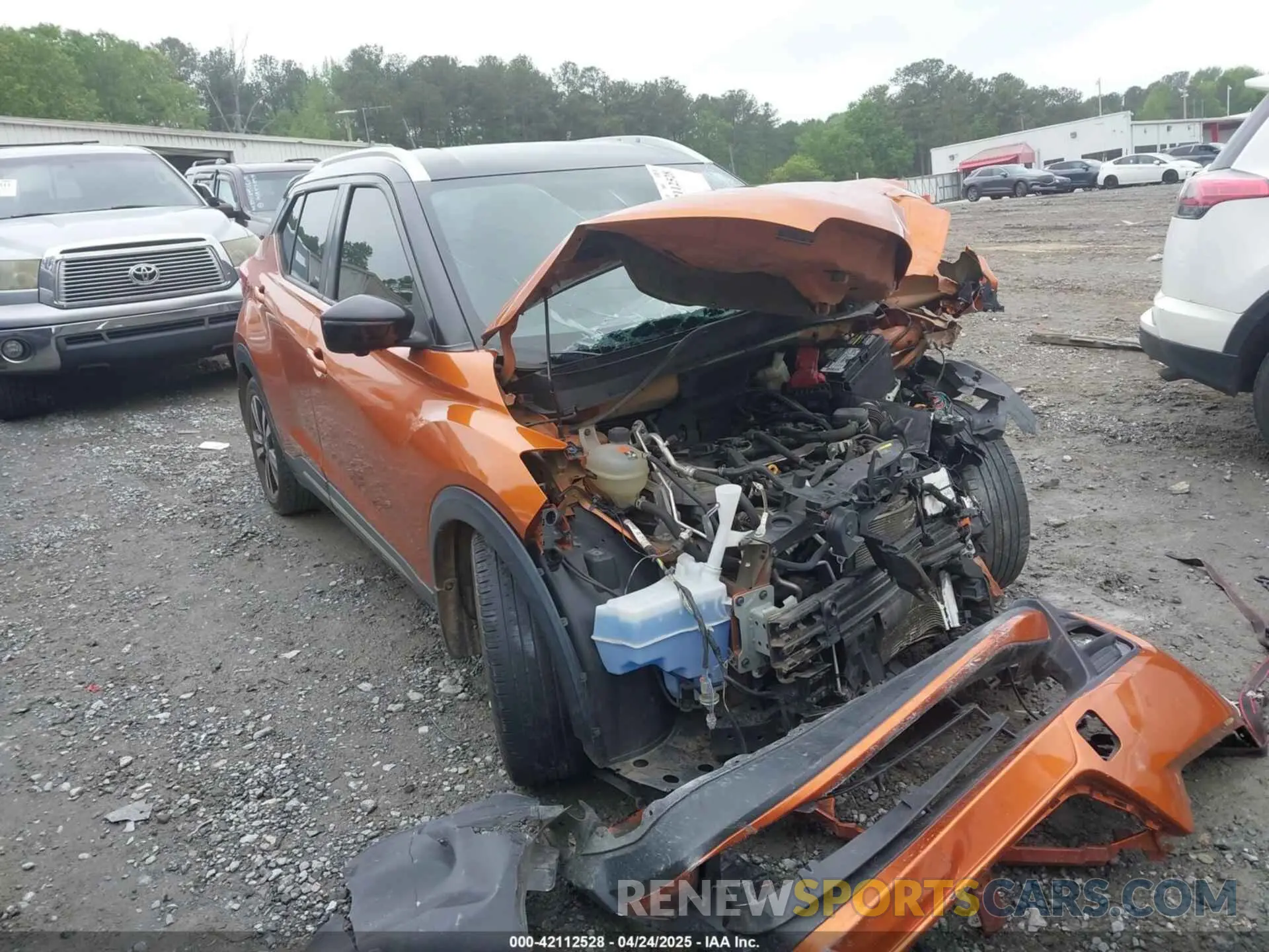 1 fotografías del automóvil dañado 3N1CP5CU6KL554320 NISSAN KICKS 2019