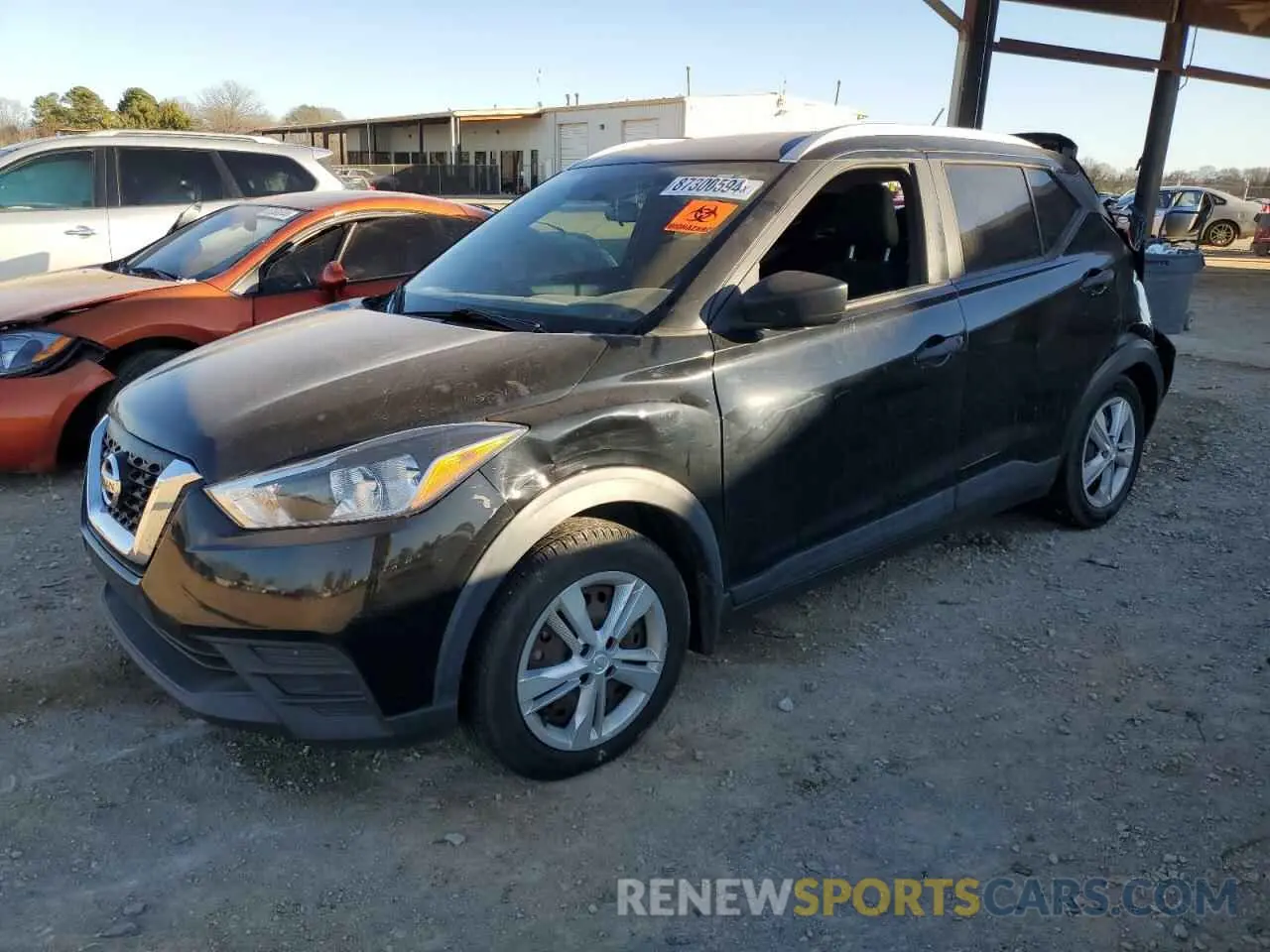 1 fotografías del automóvil dañado 3N1CP5CU6KL564779 NISSAN KICKS 2019