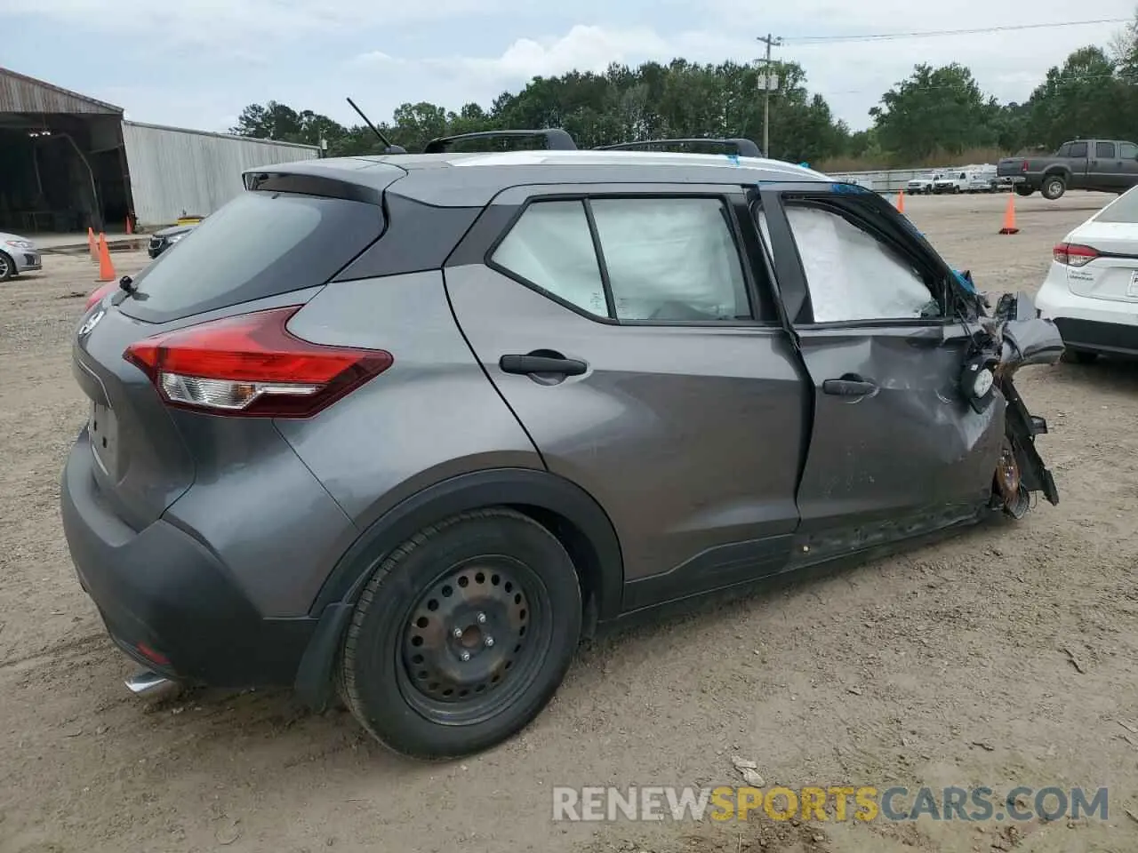 3 fotografías del automóvil dañado 3N1CP5CU7KL489087 NISSAN KICKS 2019