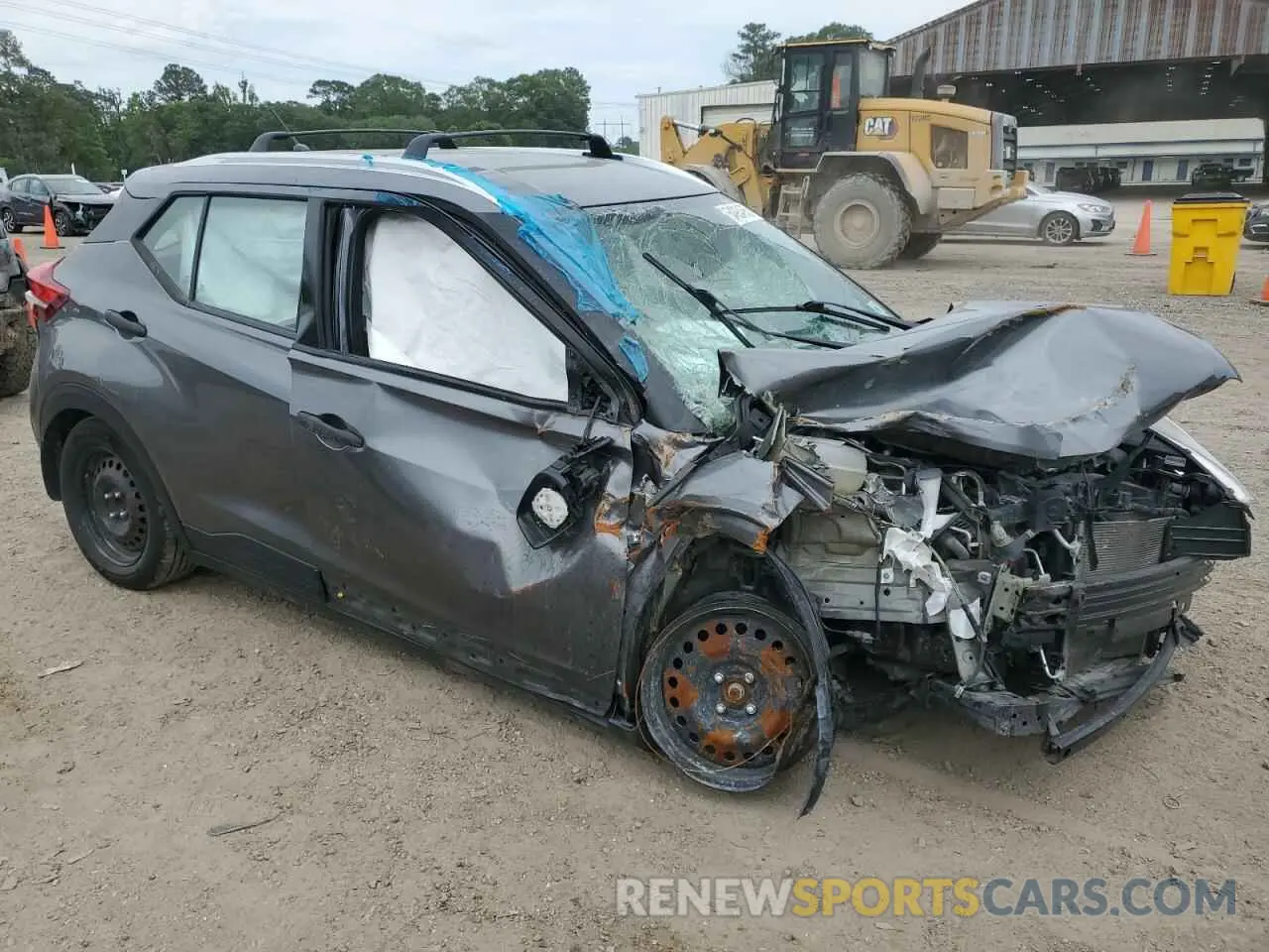 4 fotografías del automóvil dañado 3N1CP5CU7KL489087 NISSAN KICKS 2019