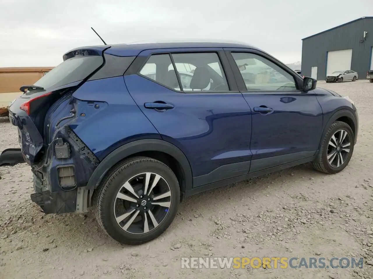 3 fotografías del automóvil dañado 3N1CP5CU7KL506616 NISSAN KICKS 2019