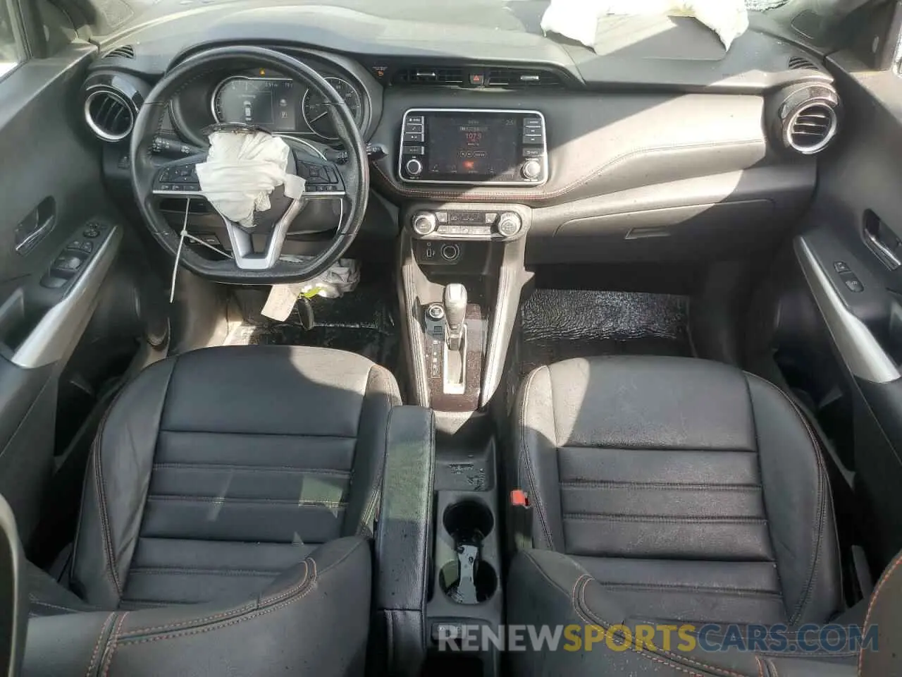 8 fotografías del automóvil dañado 3N1CP5CU7KL517566 NISSAN KICKS 2019
