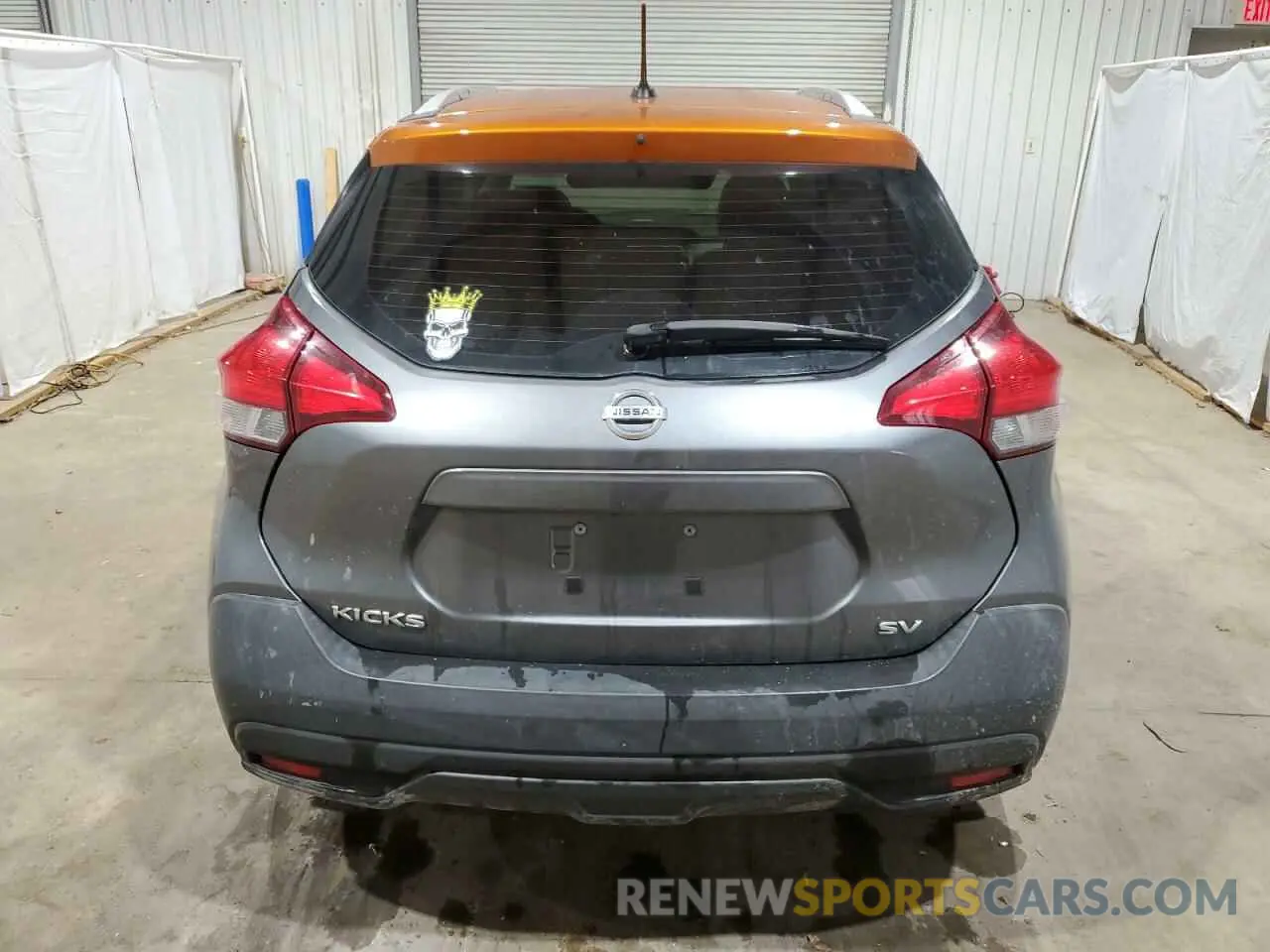 6 fotografías del automóvil dañado 3N1CP5CU7KL546372 NISSAN KICKS 2019