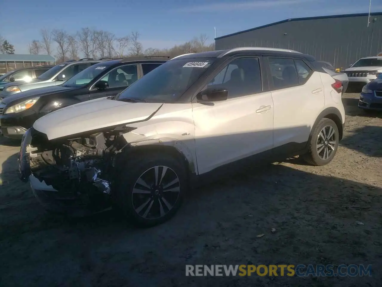 1 fotografías del automóvil dañado 3N1CP5CU7KL563916 NISSAN KICKS 2019