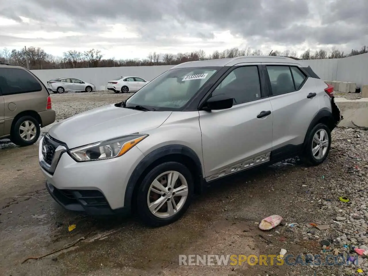 1 fotografías del automóvil dañado 3N1CP5CU8KL471004 NISSAN KICKS 2019