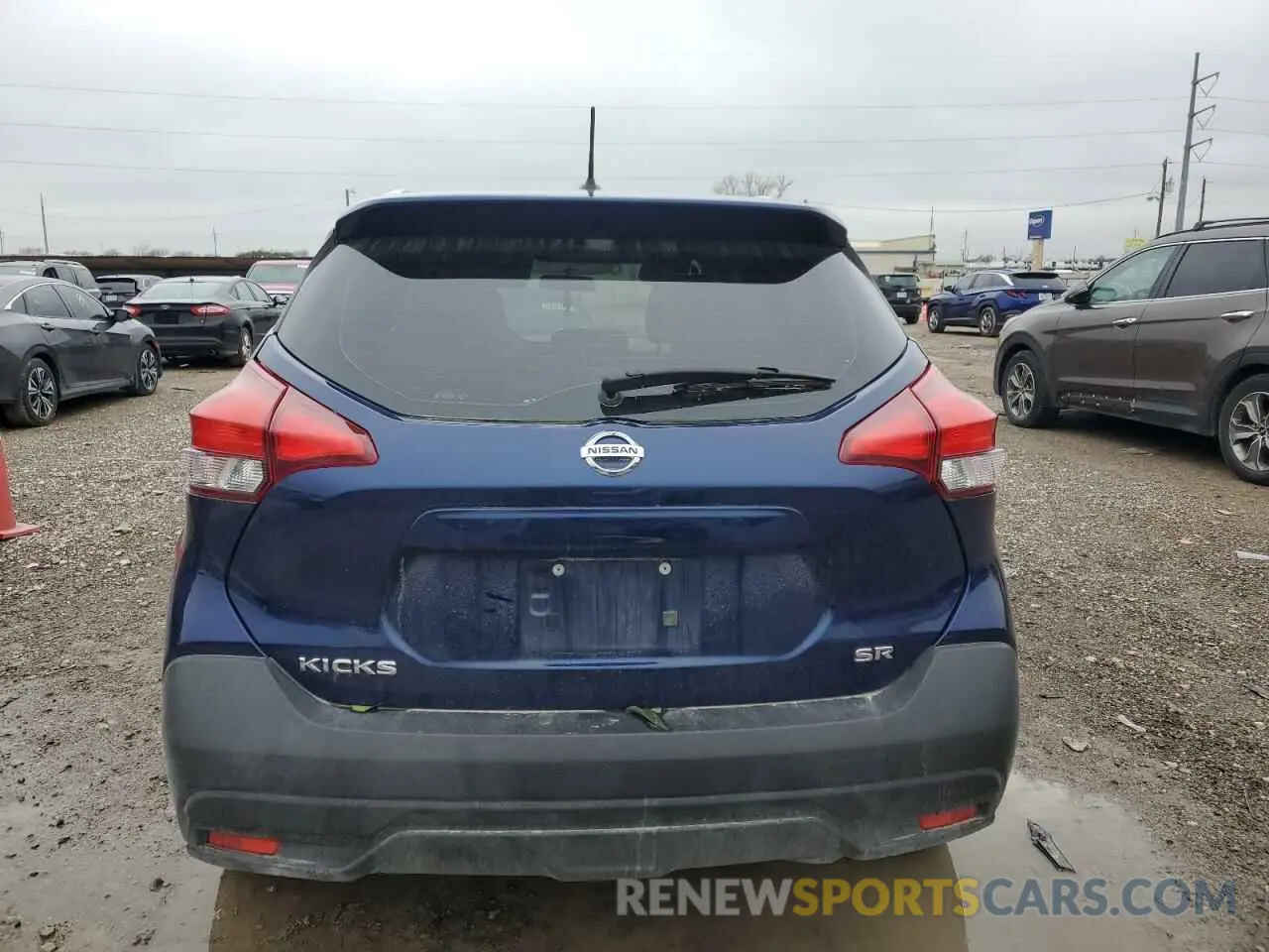 6 fotografías del automóvil dañado 3N1CP5CU8KL532707 NISSAN KICKS 2019