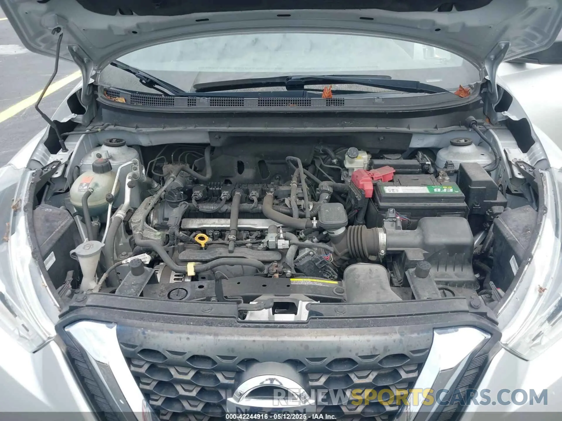 10 fotografías del automóvil dañado 3N1CP5CU9KL496400 NISSAN KICKS 2019