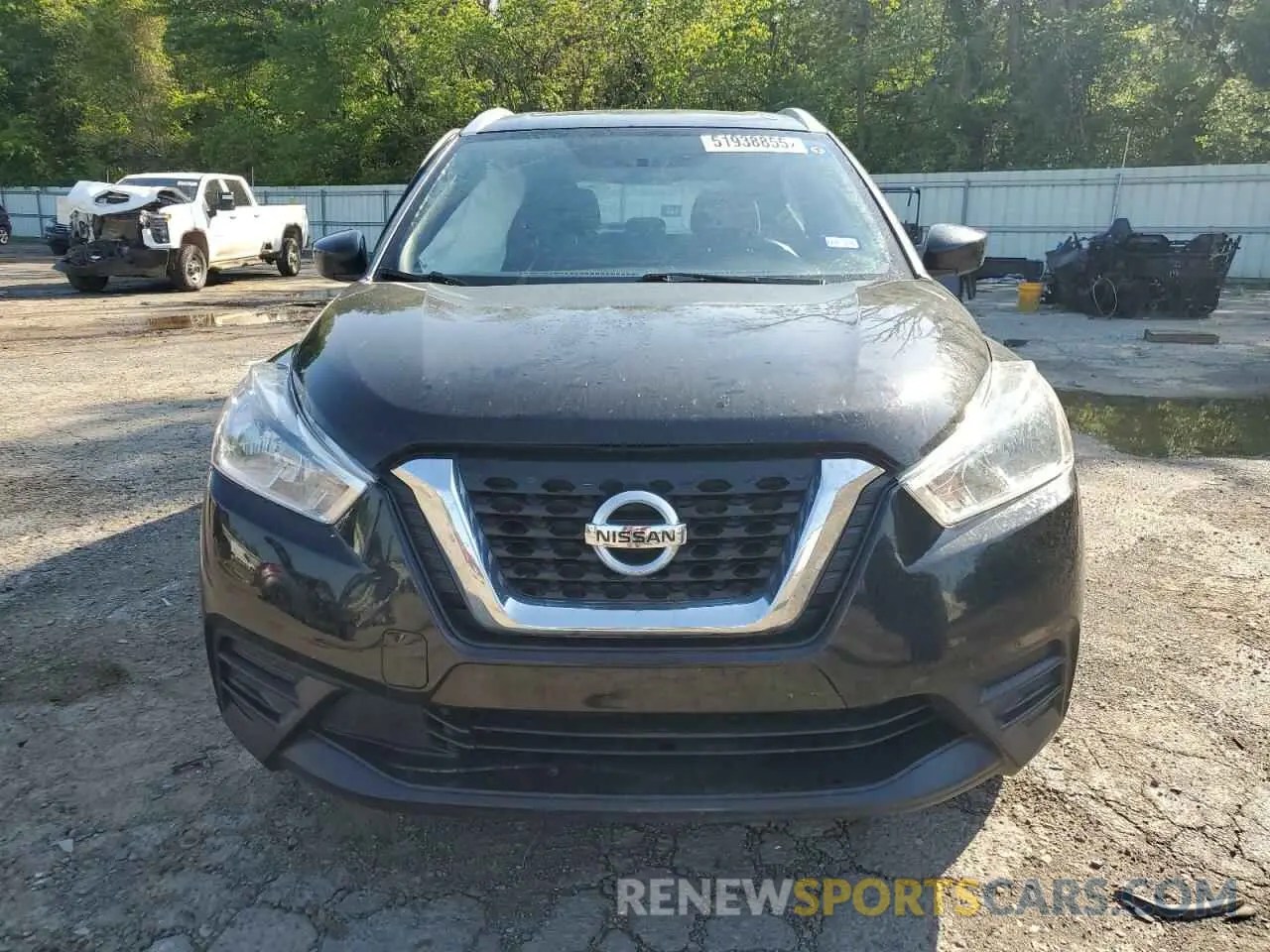 5 fotografías del automóvil dañado 3N1CP5CU9KL527211 NISSAN KICKS 2019
