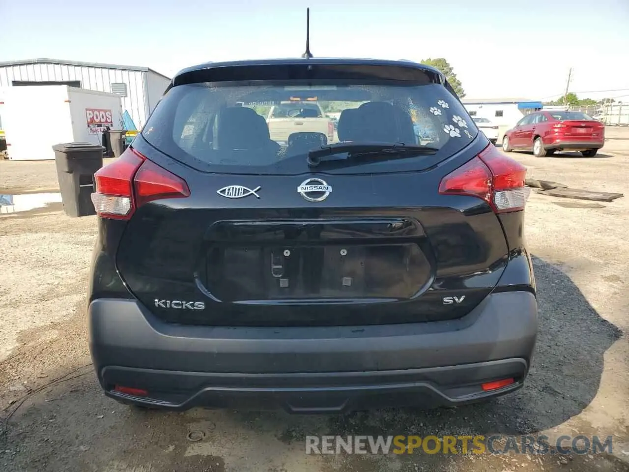 6 fotografías del automóvil dañado 3N1CP5CU9KL527211 NISSAN KICKS 2019