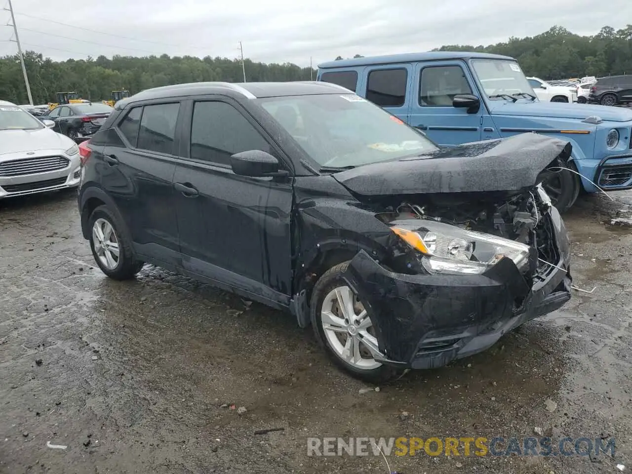4 fotografías del automóvil dañado 3N1CP5CU9KL530965 NISSAN KICKS 2019