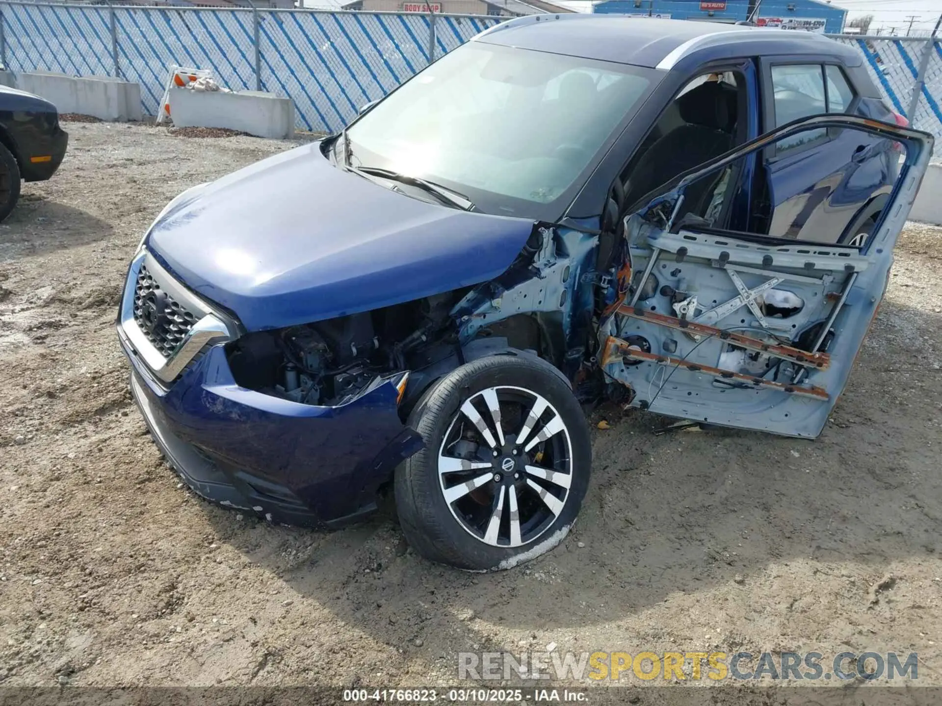 6 fotografías del automóvil dañado 3N1CP5CU9KL537043 NISSAN KICKS 2019