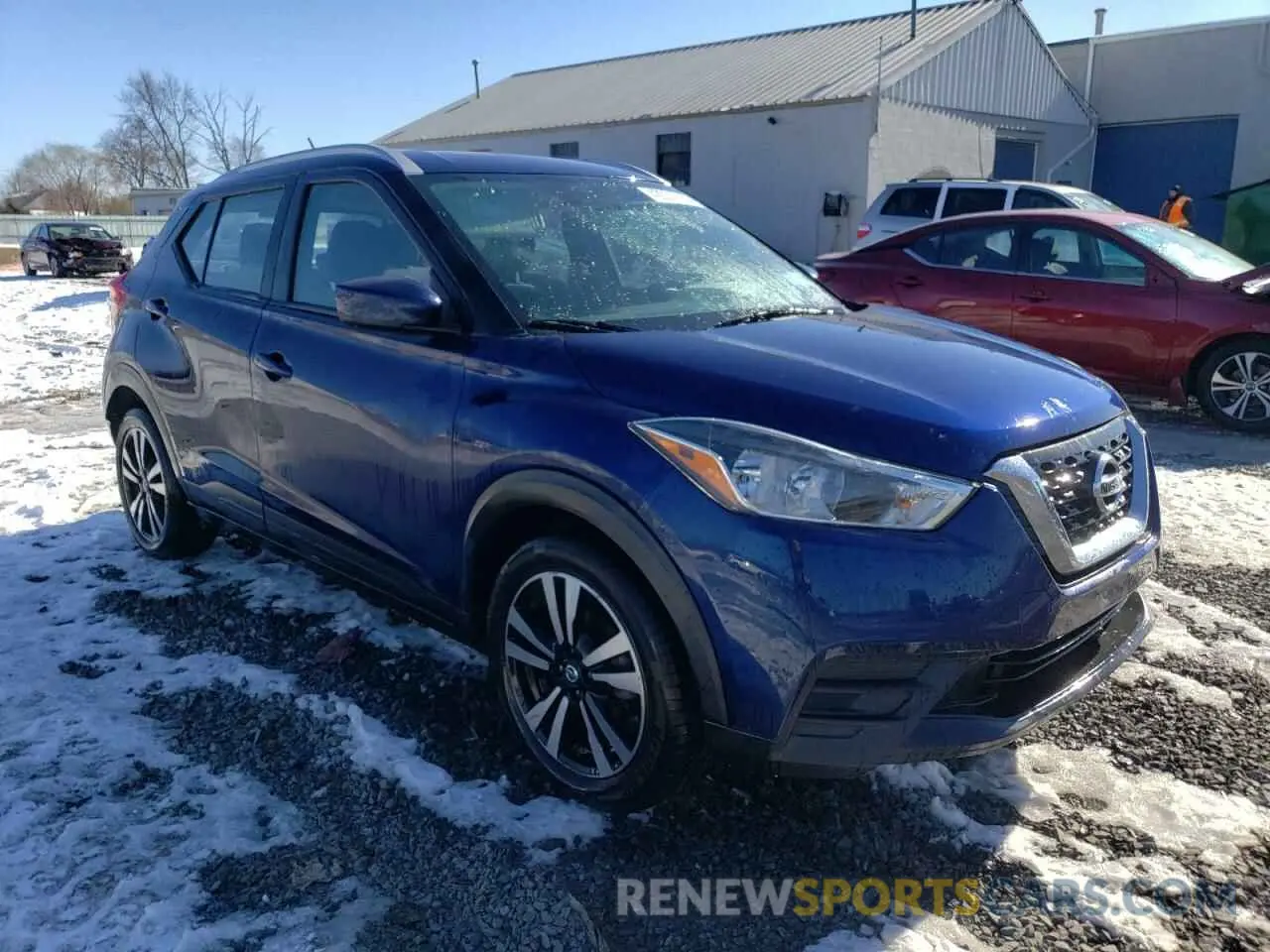 4 fotografías del automóvil dañado 3N1CP5CU9KL540654 NISSAN KICKS 2019