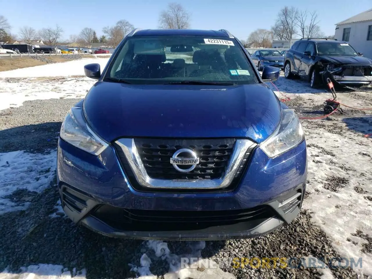 5 fotografías del automóvil dañado 3N1CP5CU9KL540654 NISSAN KICKS 2019