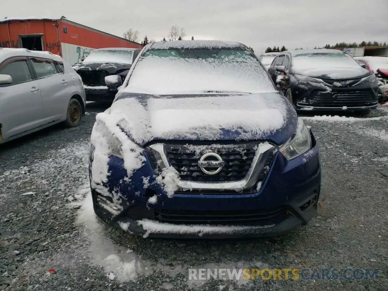 5 fotografías del automóvil dañado 3N1CP5CU9KL567269 NISSAN KICKS 2019