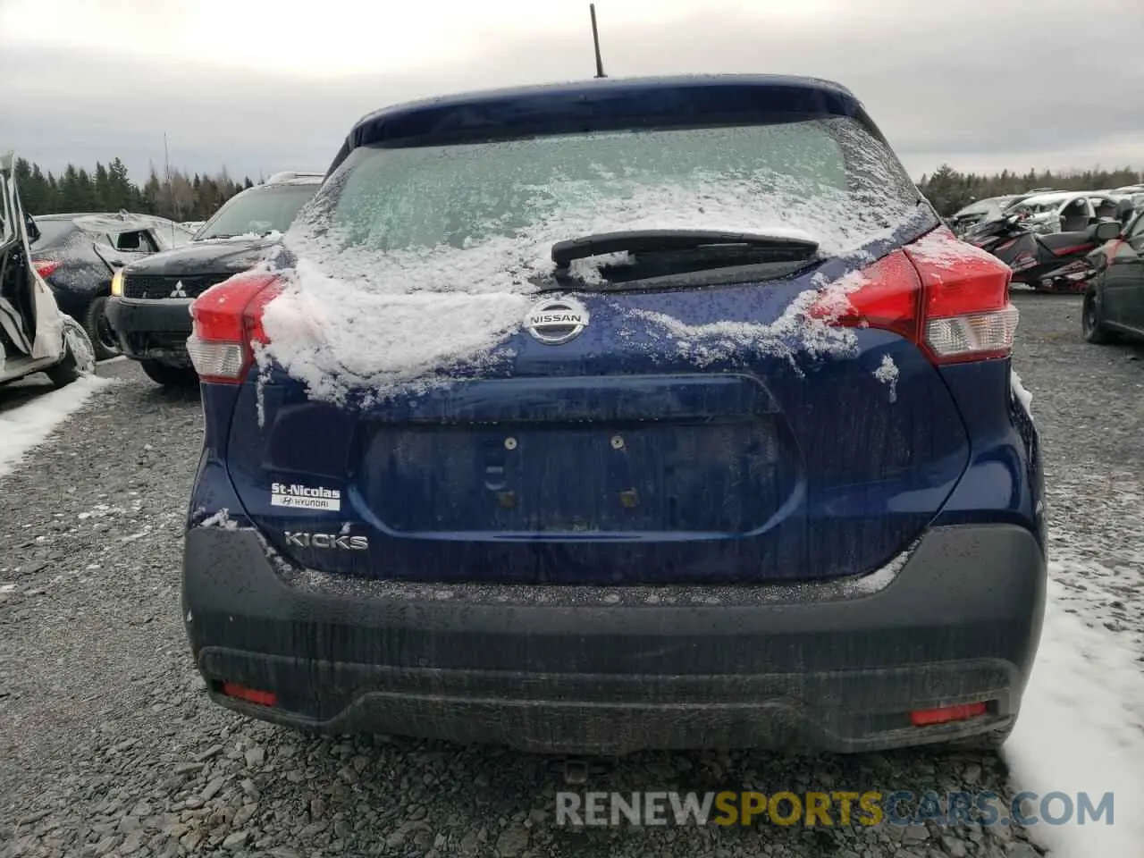 6 fotografías del automóvil dañado 3N1CP5CU9KL567269 NISSAN KICKS 2019