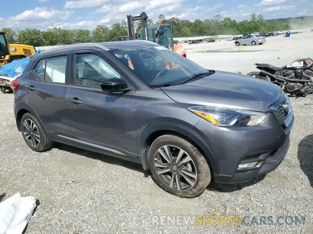 4 fotografías del automóvil dañado 3N1CP5CUXKL478908 NISSAN KICKS 2019