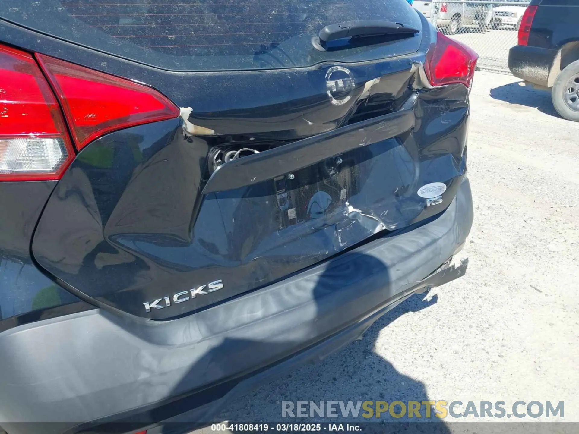 6 fotografías del automóvil dañado 3N1CP5CUXKL481856 NISSAN KICKS 2019