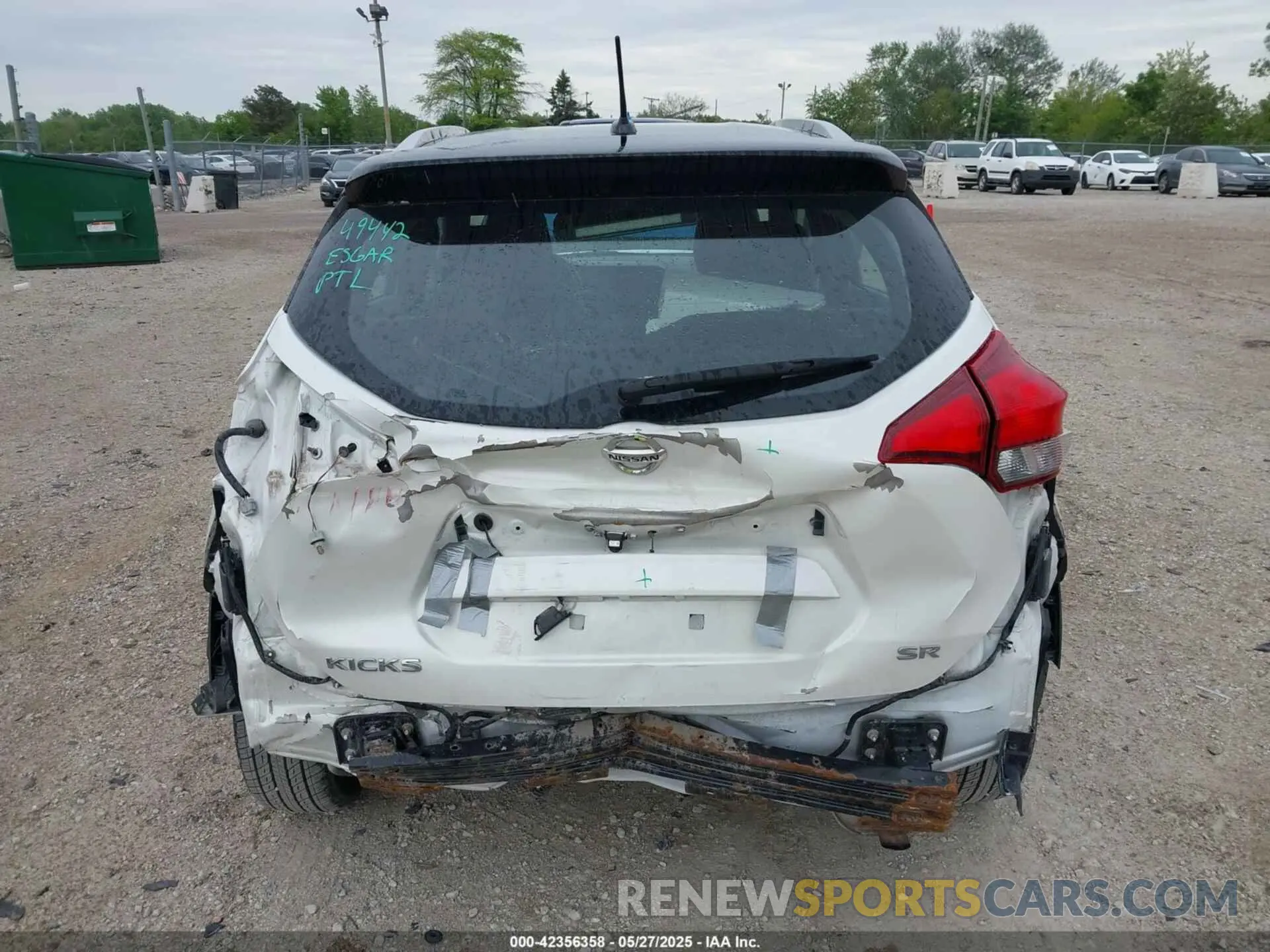 17 fotografías del automóvil dañado 3N1CP5CUXKL520378 NISSAN KICKS 2019