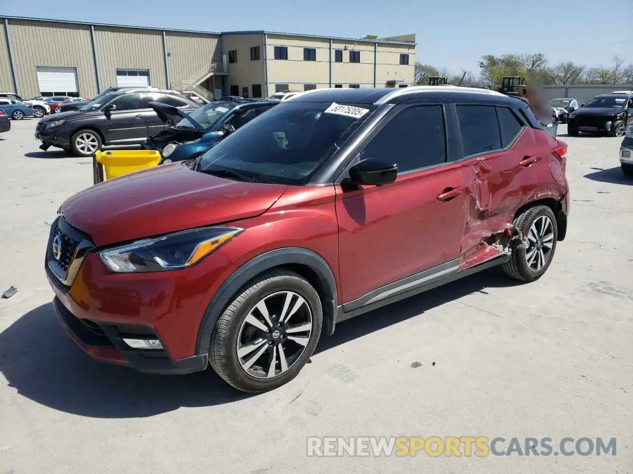 1 fotografías del automóvil dañado 3N1CP5CUXKL536502 NISSAN KICKS 2019