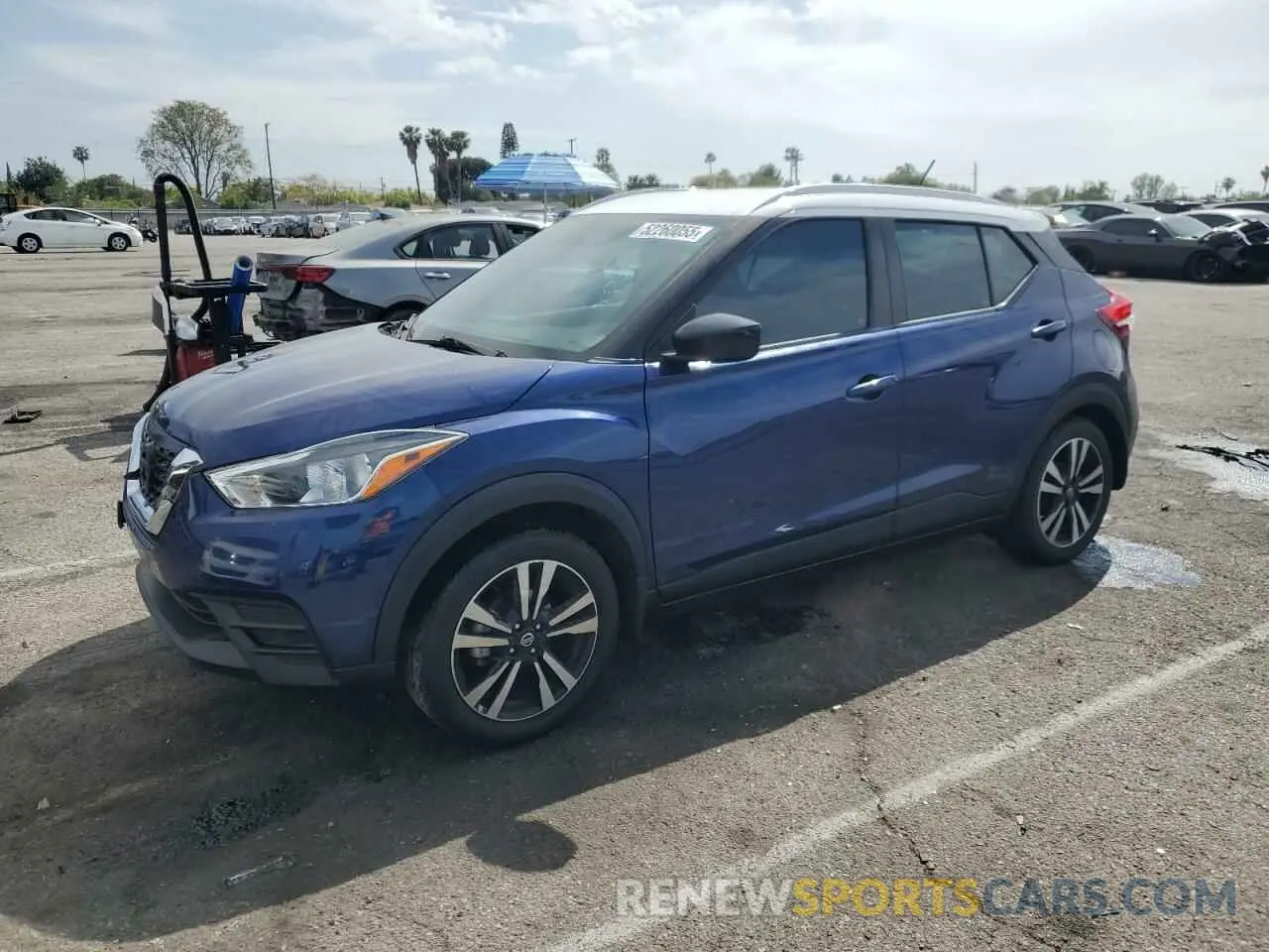 1 fotografías del automóvil dañado 3N1CP5CUXKL567989 NISSAN KICKS 2019