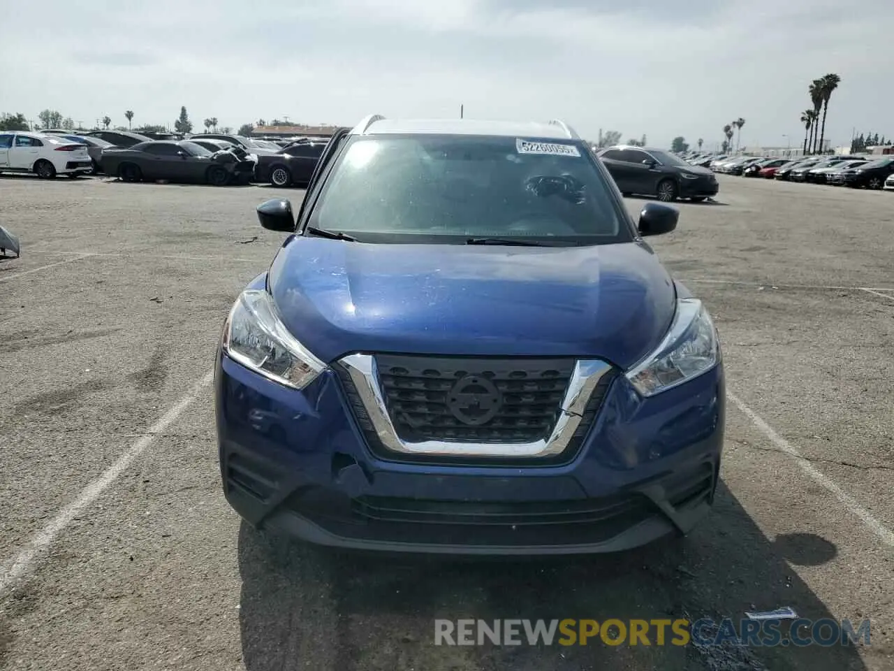 5 fotografías del automóvil dañado 3N1CP5CUXKL567989 NISSAN KICKS 2019