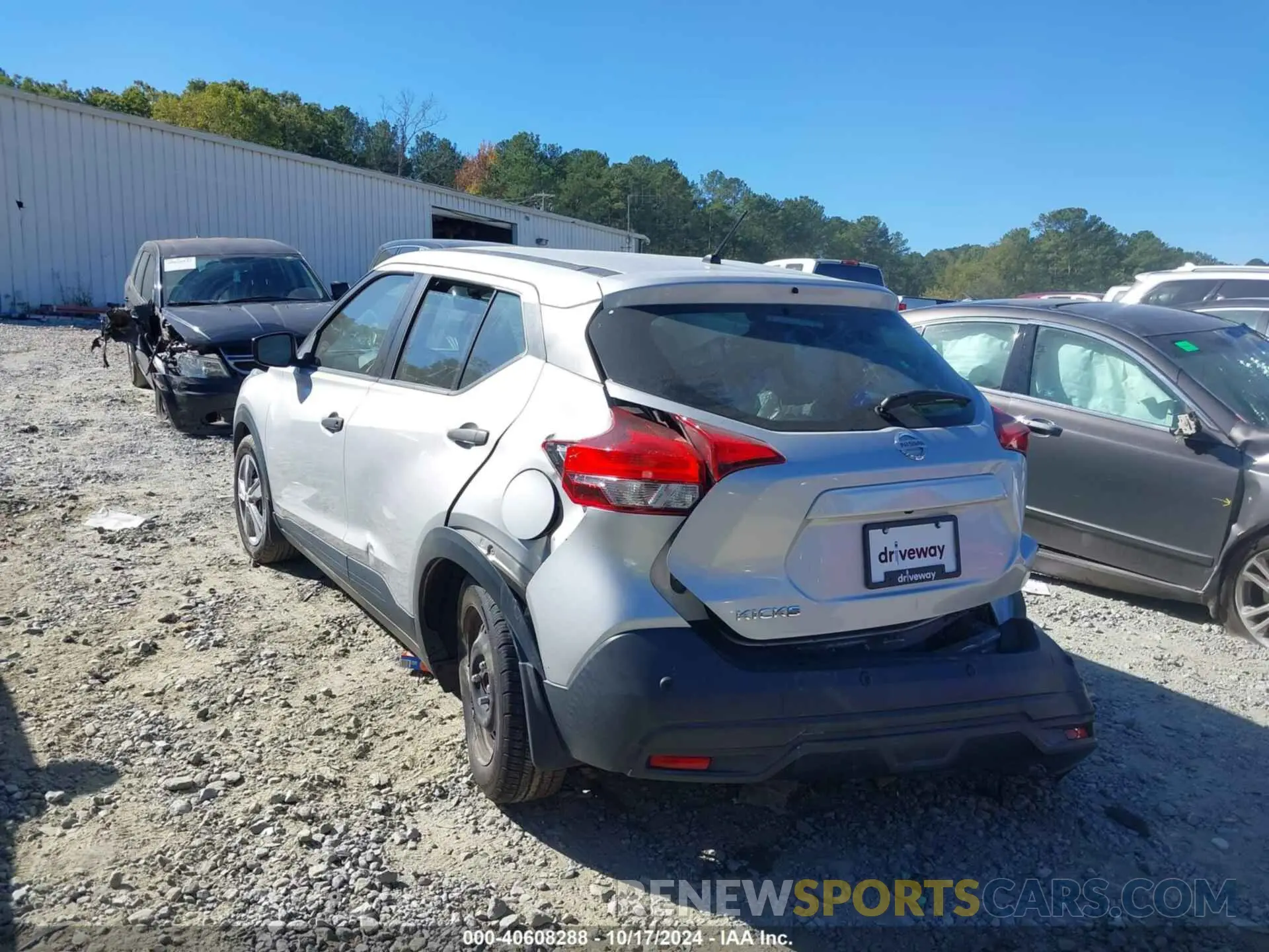3 fotografías del automóvil dañado 3N1CP5BV0LL500068 NISSAN KICKS 2020