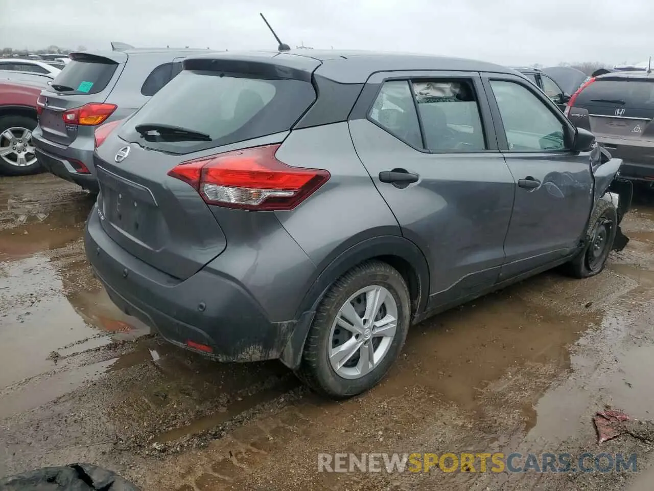 3 fotografías del automóvil dañado 3N1CP5BV0LL512768 NISSAN KICKS 2020