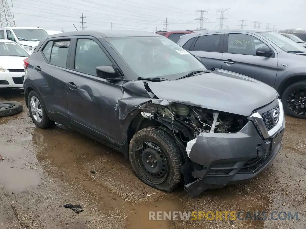 4 fotografías del automóvil dañado 3N1CP5BV0LL512768 NISSAN KICKS 2020