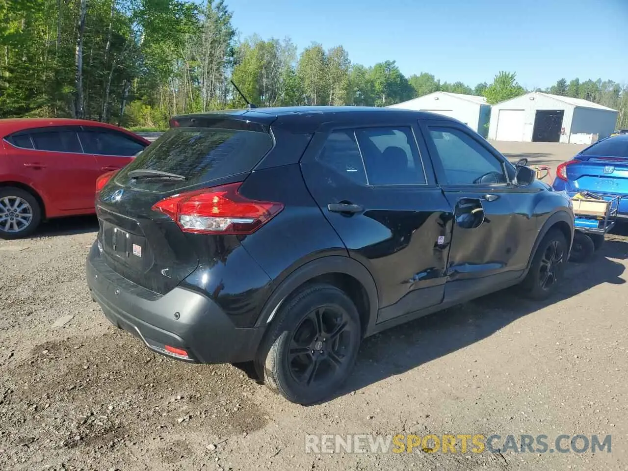 3 fotografías del automóvil dañado 3N1CP5BV0LL562313 NISSAN KICKS 2020