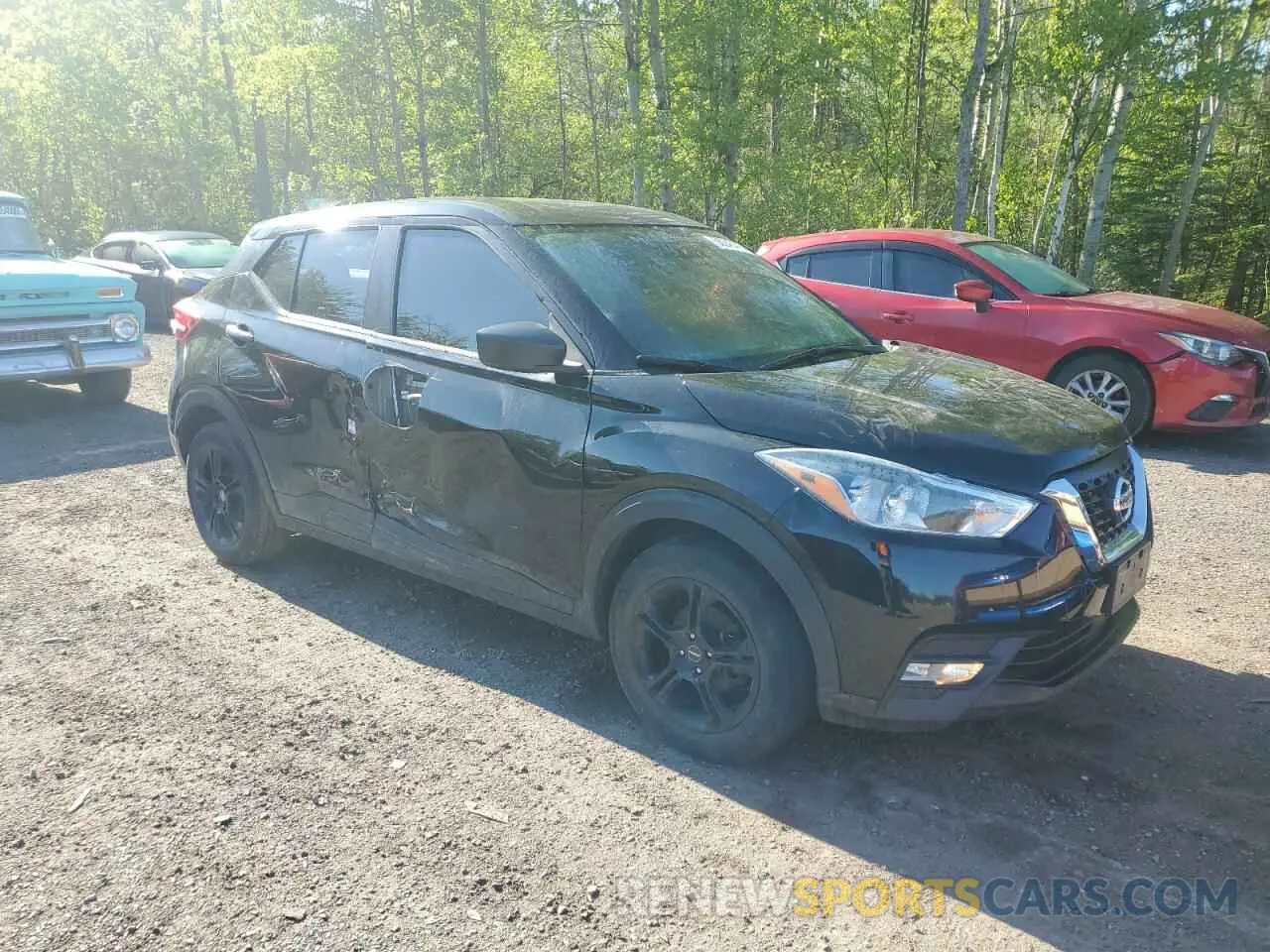 4 fotografías del automóvil dañado 3N1CP5BV0LL562313 NISSAN KICKS 2020