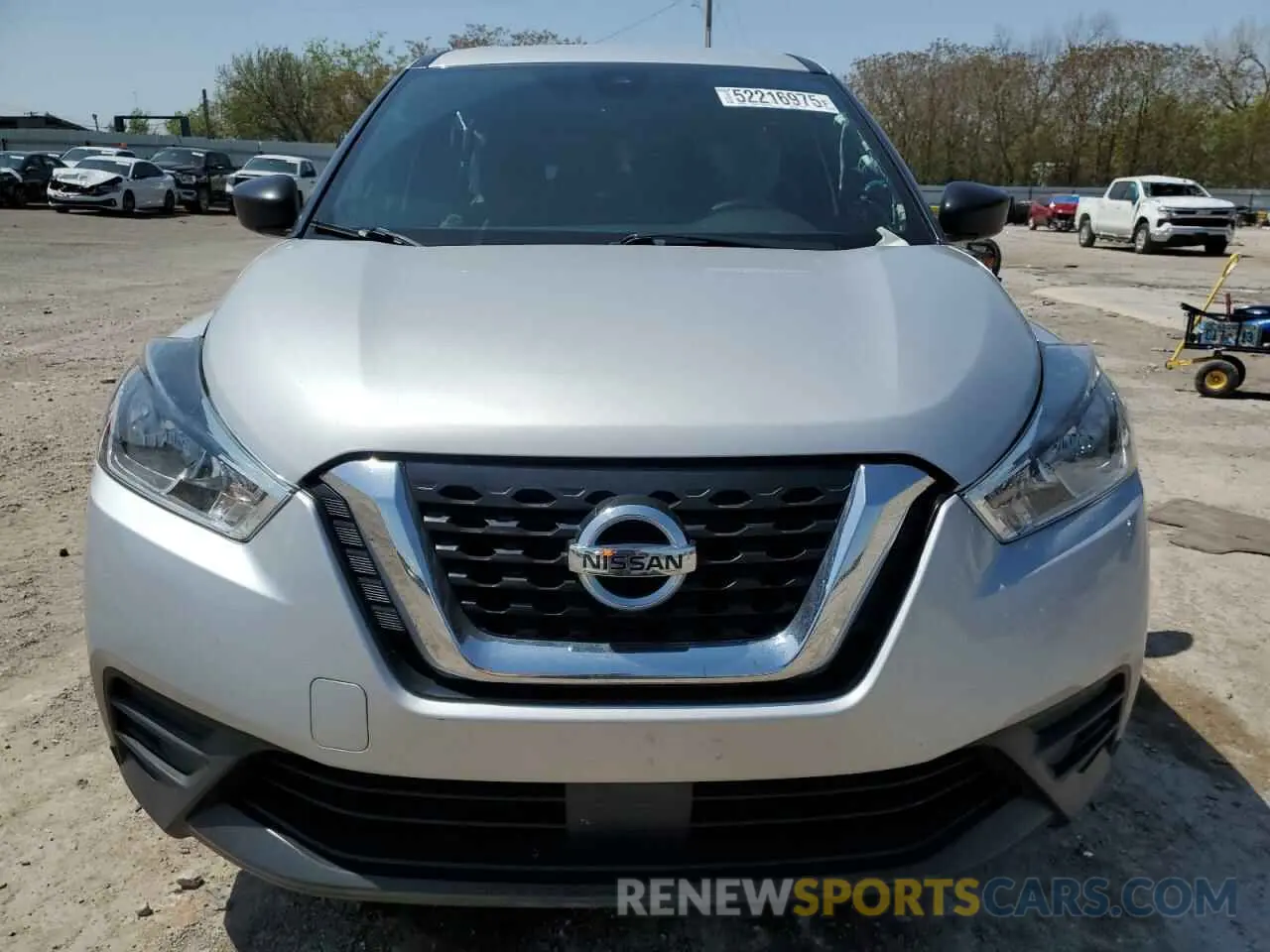 5 fotografías del automóvil dañado 3N1CP5BV1LL500029 NISSAN KICKS 2020