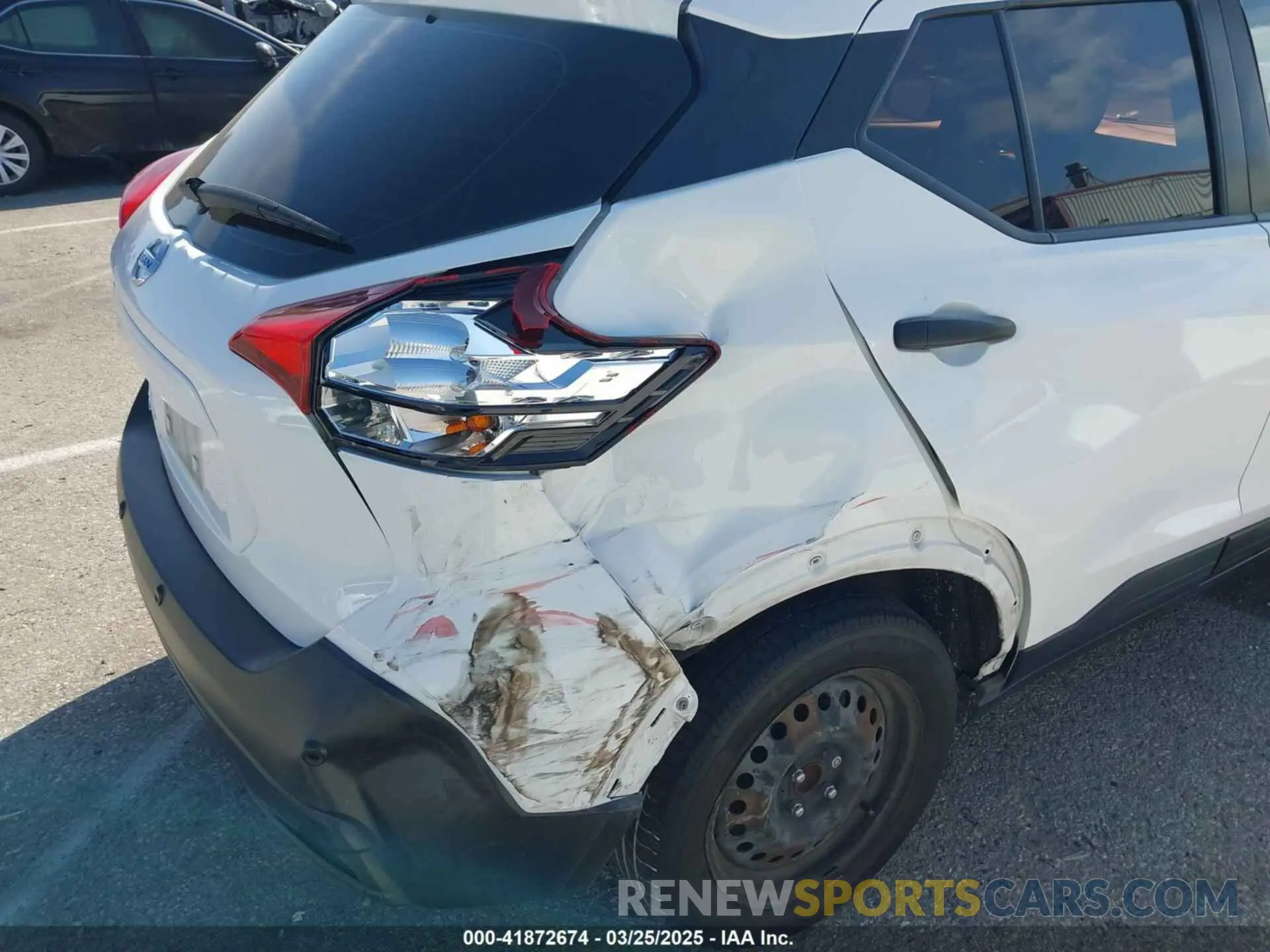 6 fotografías del automóvil dañado 3N1CP5BV1LL503321 NISSAN KICKS 2020