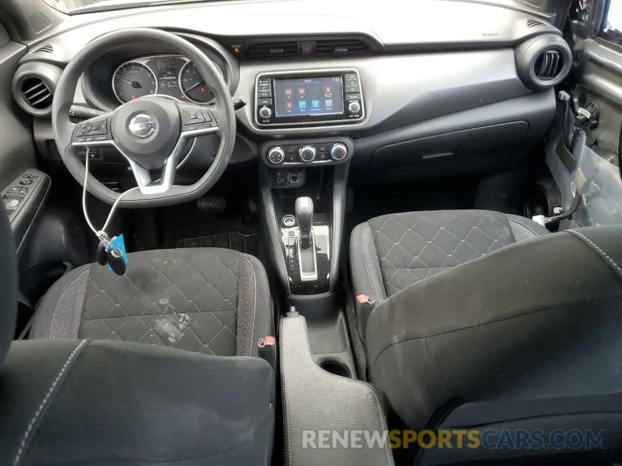 8 fotografías del automóvil dañado 3N1CP5BV1LL510141 NISSAN KICKS 2020