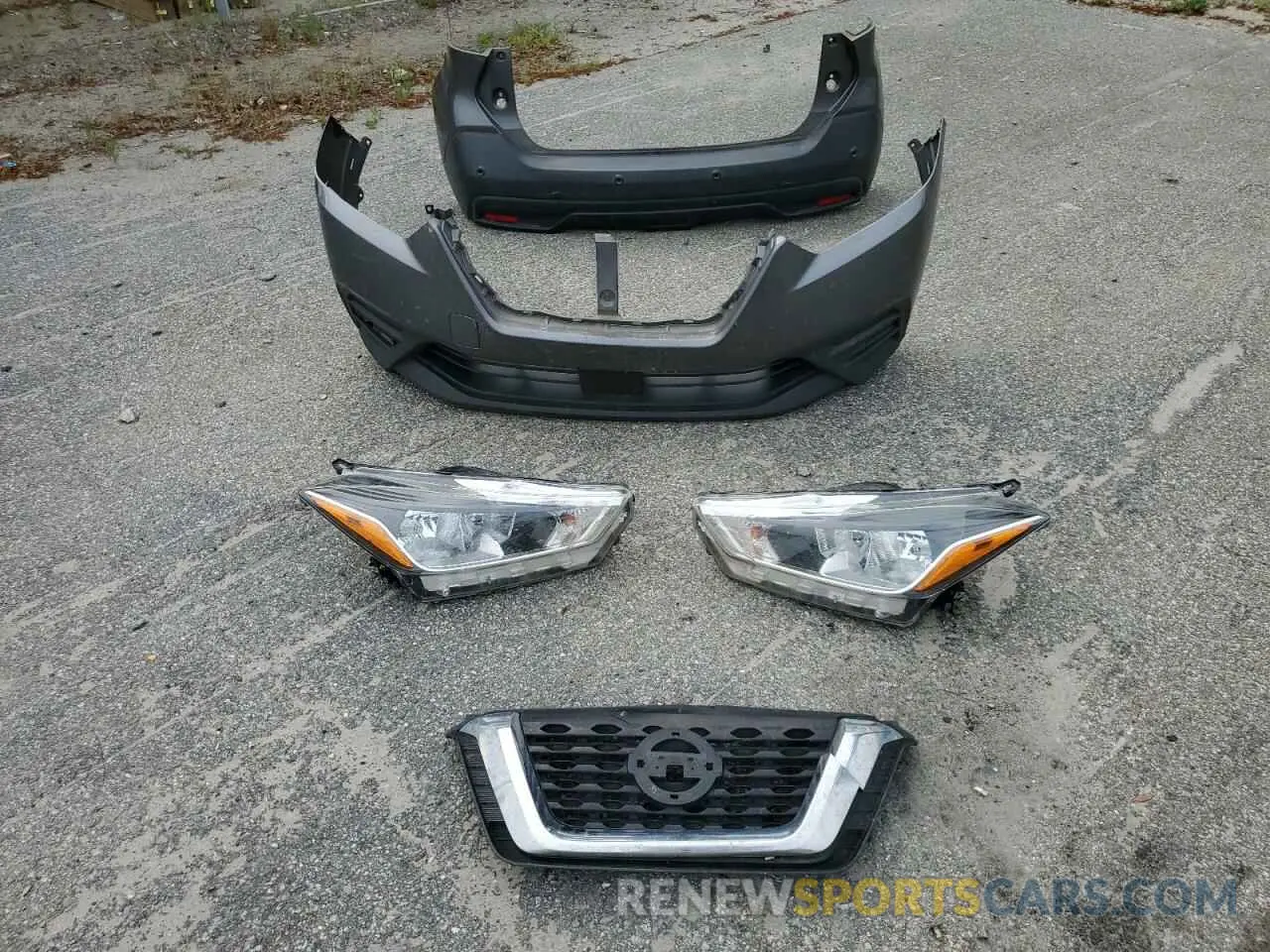 12 fotografías del automóvil dañado 3N1CP5BV1LL560358 NISSAN KICKS 2020