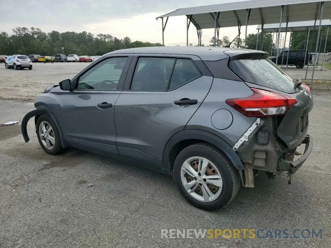2 fotografías del automóvil dañado 3N1CP5BV1LL560358 NISSAN KICKS 2020