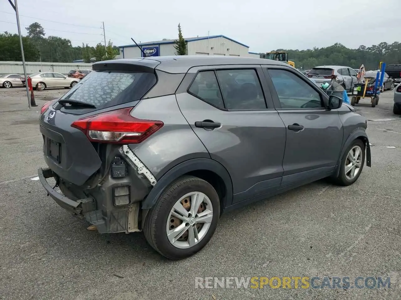 3 fotografías del automóvil dañado 3N1CP5BV1LL560358 NISSAN KICKS 2020