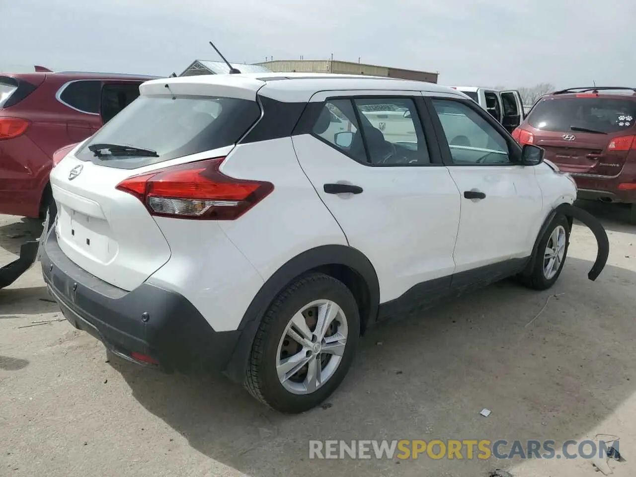 3 fotografías del automóvil dañado 3N1CP5BV2LL552611 NISSAN KICKS 2020