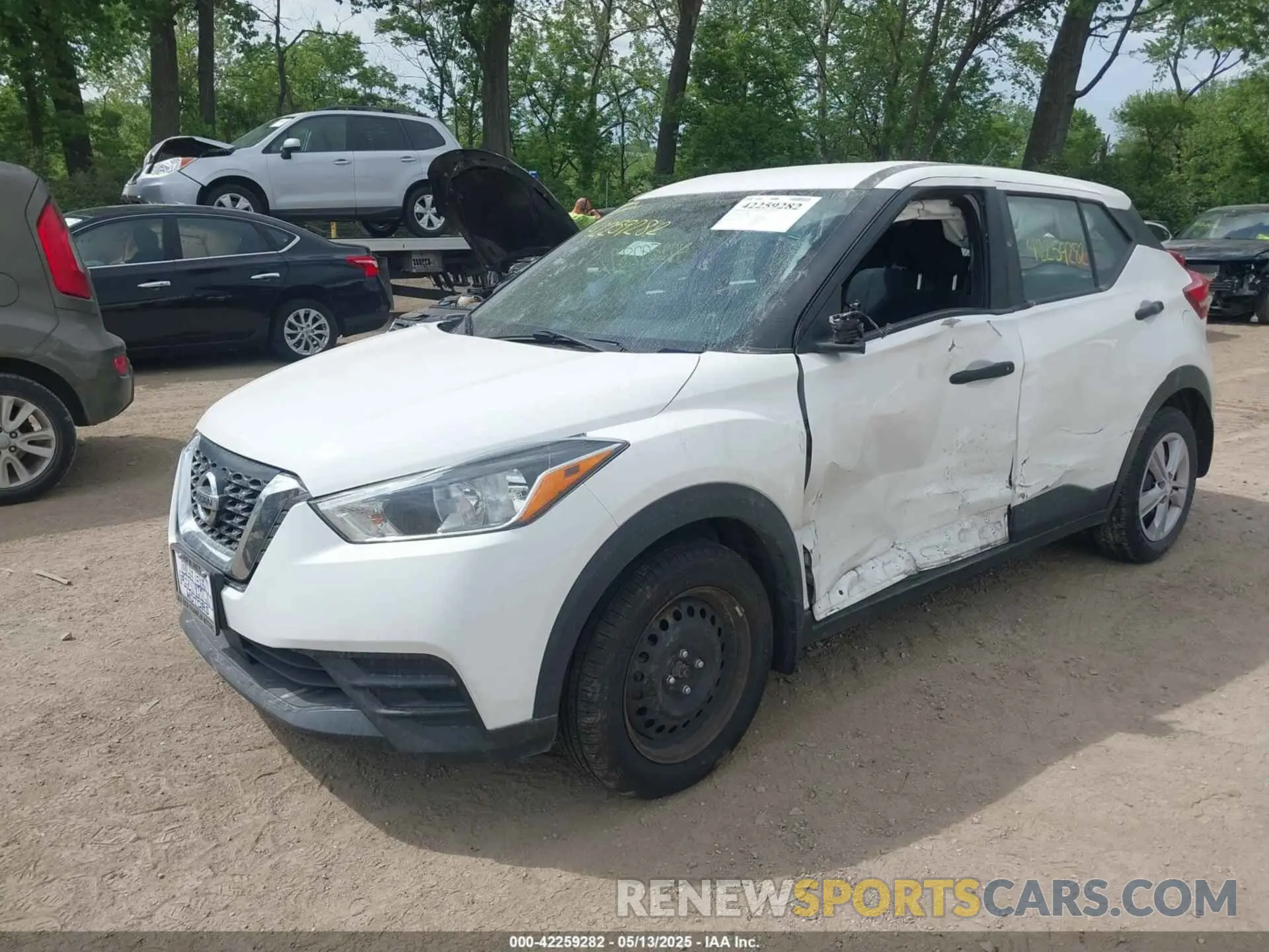 6 fotografías del automóvil dañado 3N1CP5BV2LL556609 NISSAN KICKS 2020