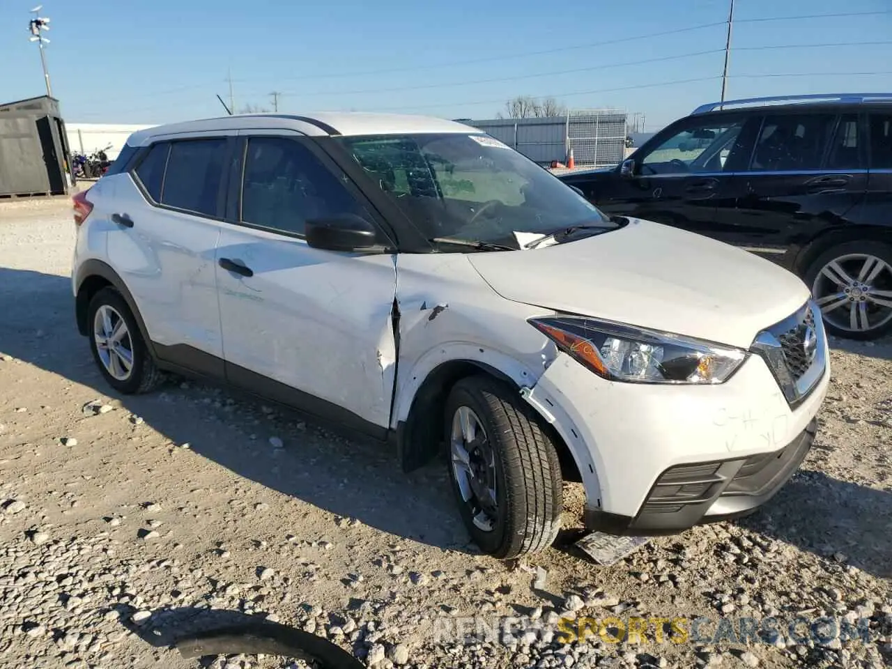 4 fotografías del automóvil dañado 3N1CP5BV3LL504308 NISSAN KICKS 2020