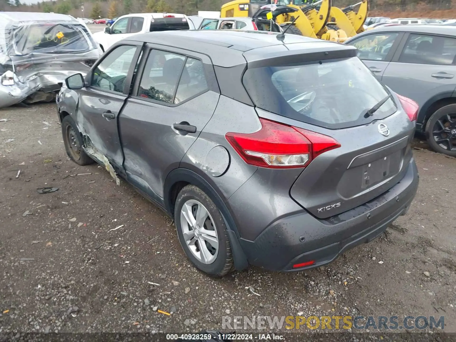 3 fotografías del automóvil dañado 3N1CP5BV3LL550723 NISSAN KICKS 2020