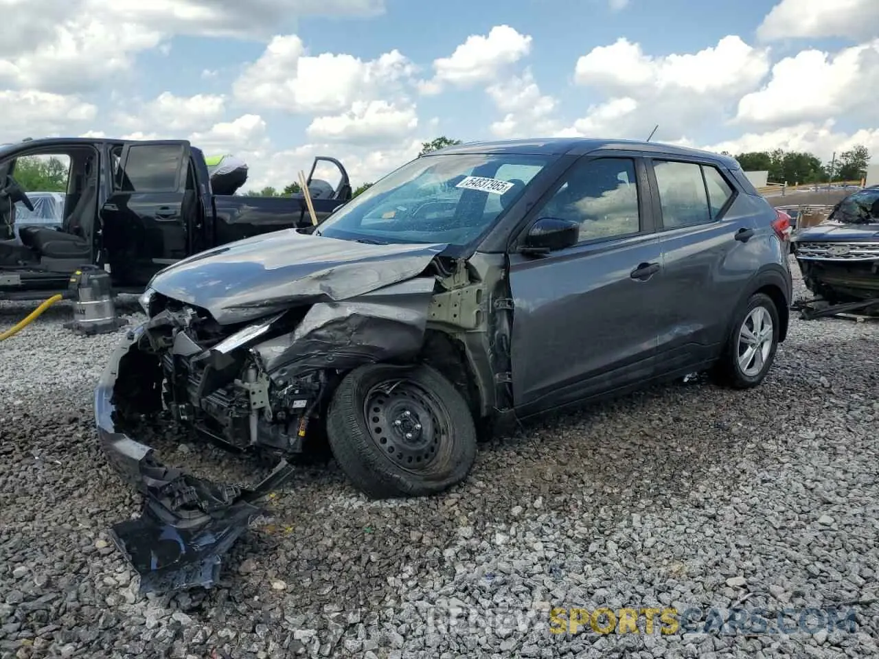 1 fotografías del automóvil dañado 3N1CP5BV3LL557607 NISSAN KICKS 2020