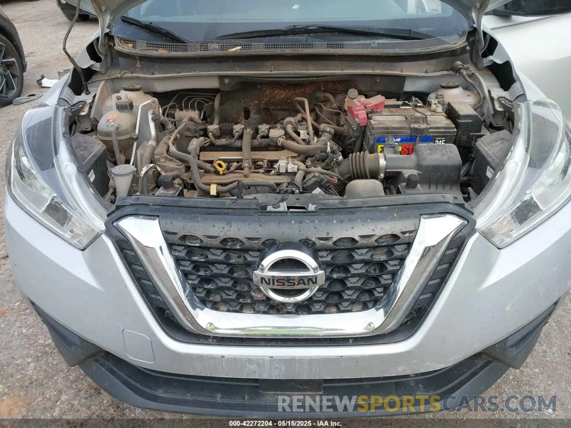 10 fotografías del automóvil dañado 3N1CP5BV4LL479001 NISSAN KICKS 2020