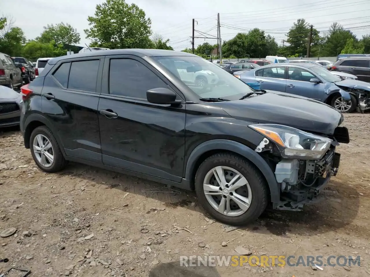 4 fotografías del automóvil dañado 3N1CP5BV4LL481864 NISSAN KICKS 2020
