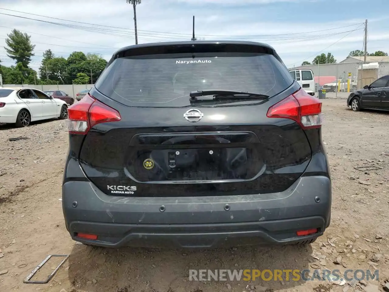 6 fotografías del automóvil dañado 3N1CP5BV4LL481864 NISSAN KICKS 2020
