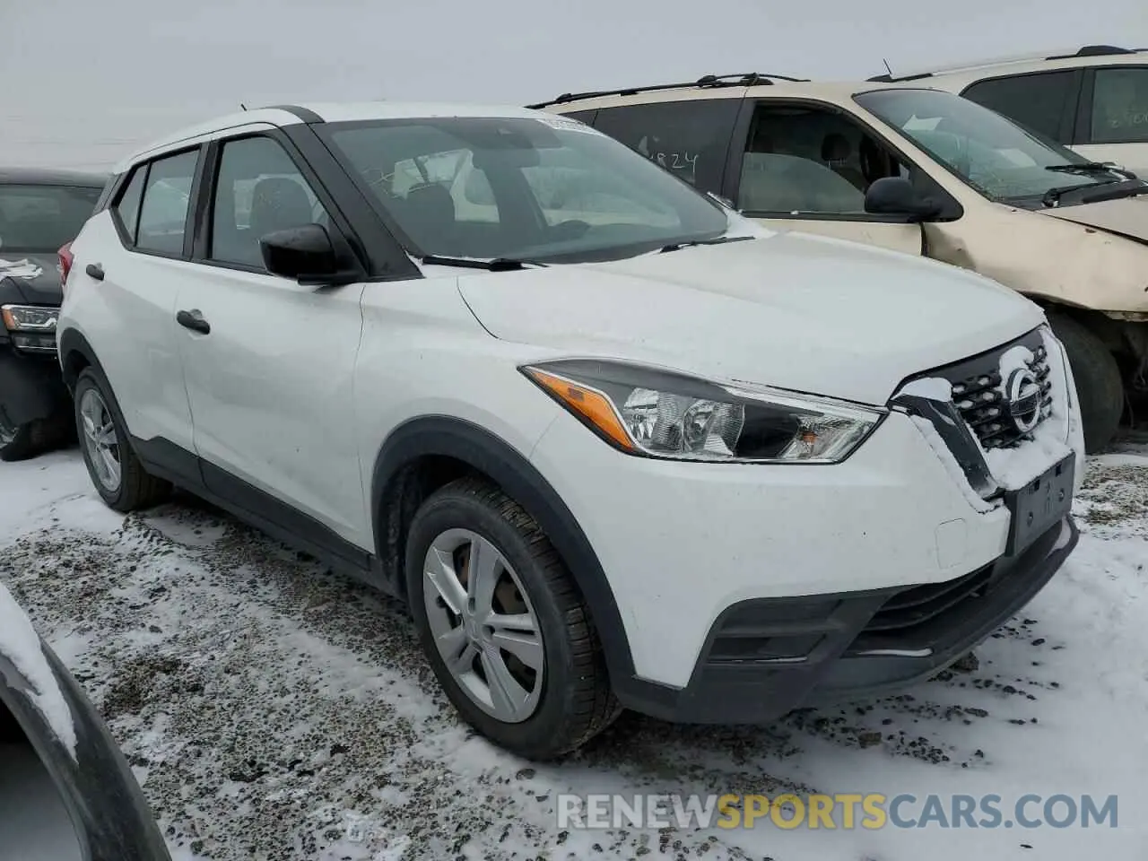 4 fotografías del automóvil dañado 3N1CP5BV4LL517780 NISSAN KICKS 2020