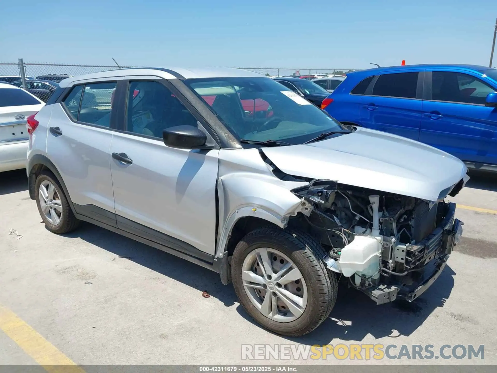 1 fotografías del automóvil dañado 3N1CP5BV4LL546499 NISSAN KICKS 2020